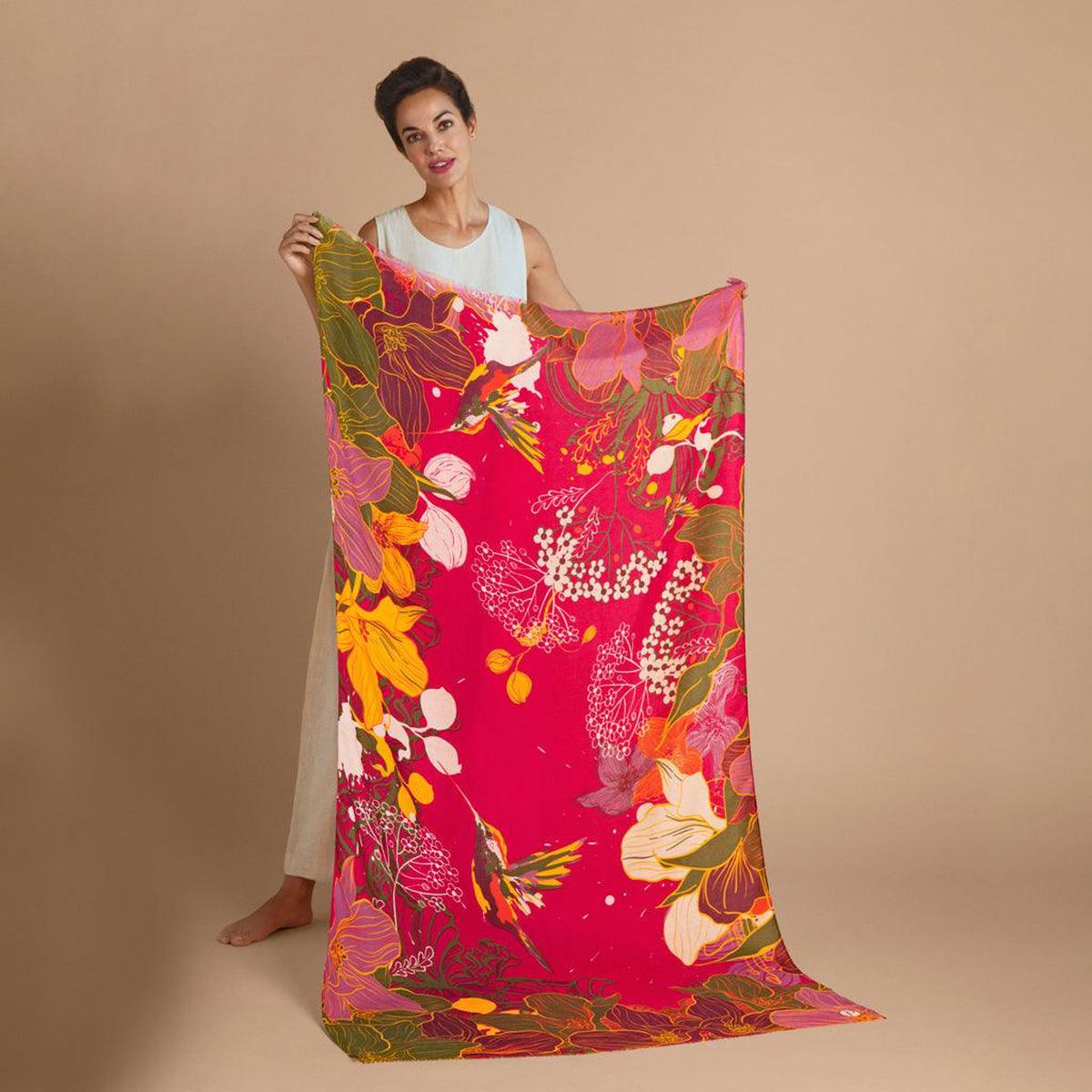 Print Hovering Hummingbird Scarf