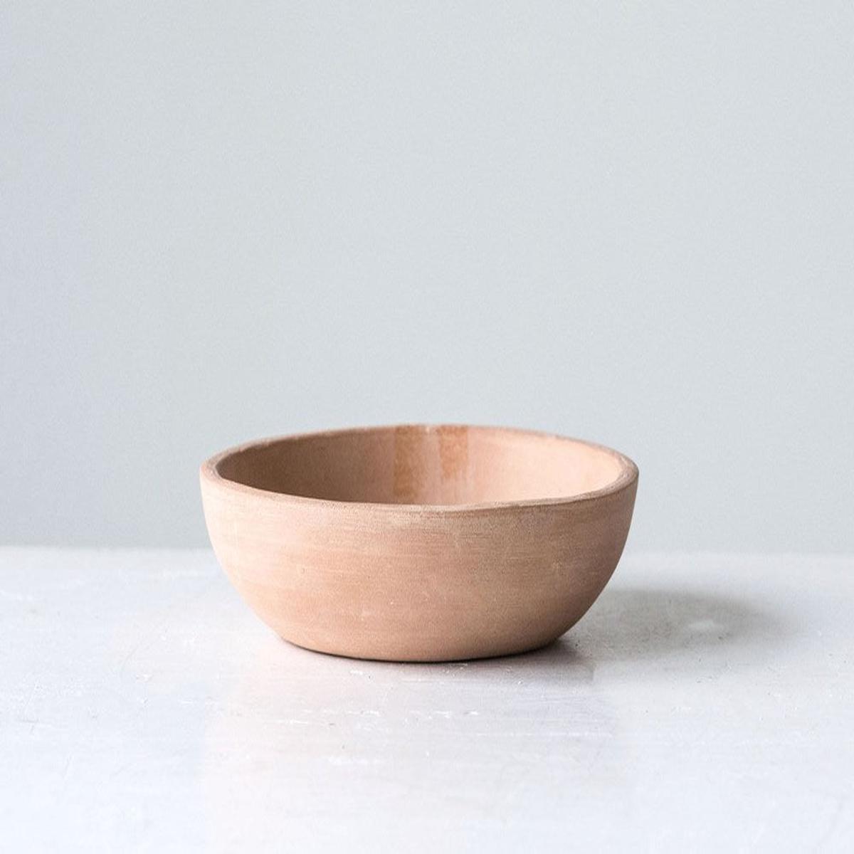 10" Round Terra Cotta Bowl