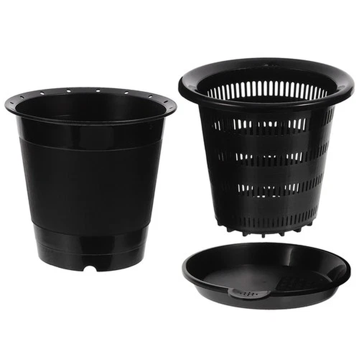 Plastic Flower Pot Root Control Flowerpots Nursery Succulent Indoor