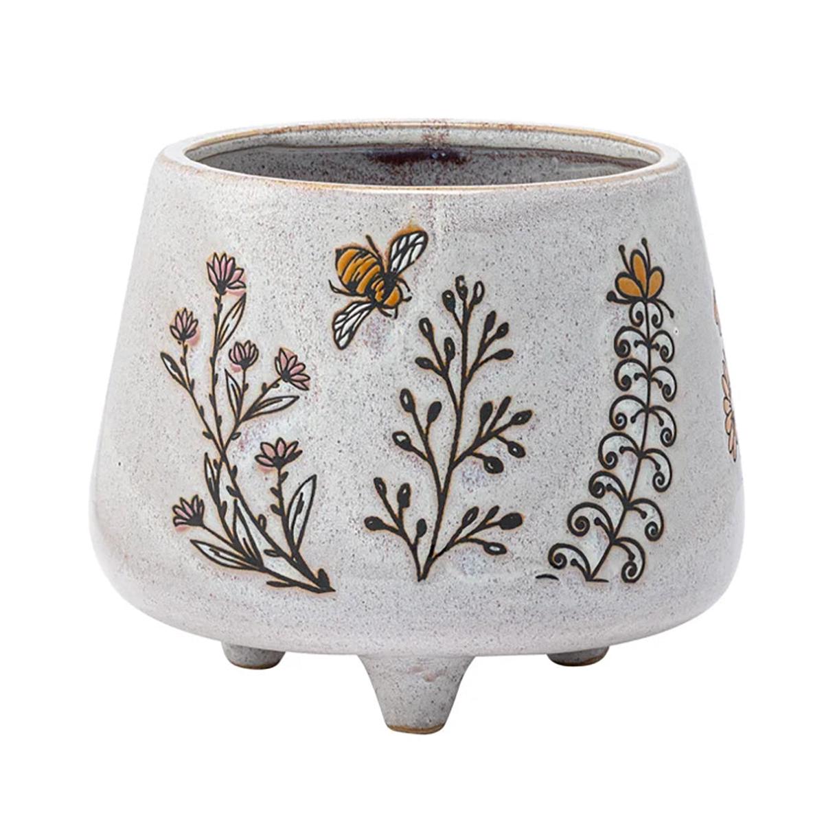 Bumblebee Footed Planter