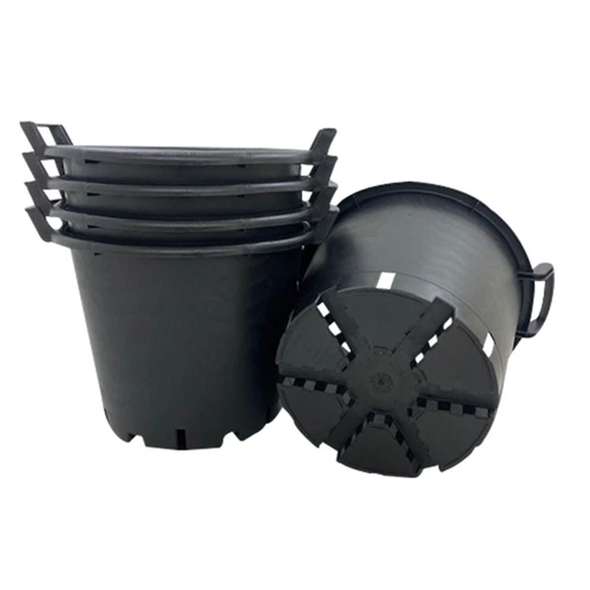 Heavy Duty Garden Plant Pots - 30L Potato Tree Planter Bucket Container Qty = 5