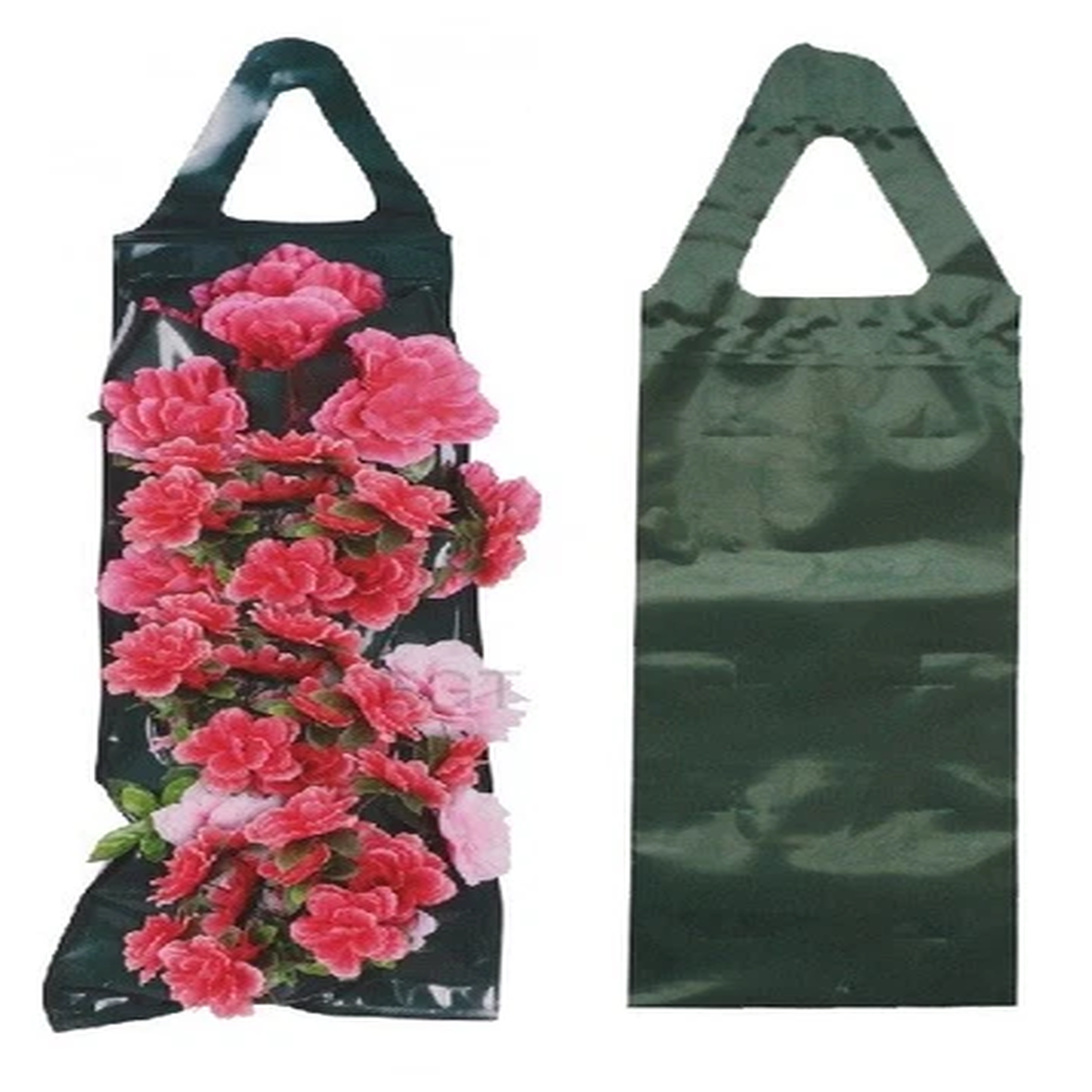 Plastic Tomato Strawberry Hanging Planter Flower Pouch Trailing Plants Grow Bag