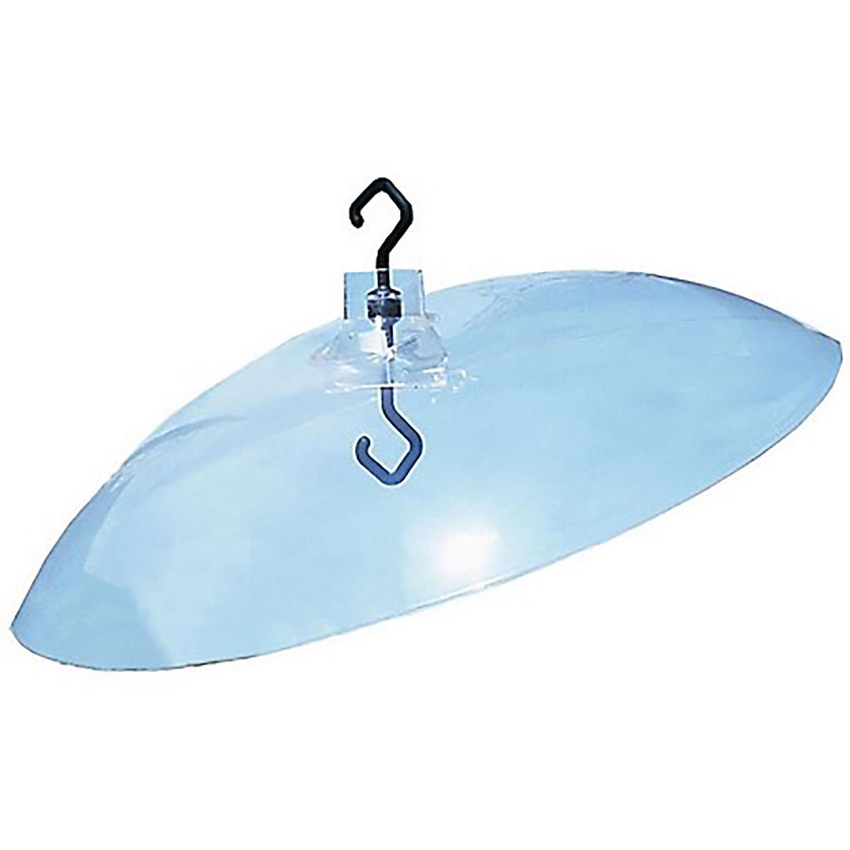 Baffle Clear Semi Circle 16"