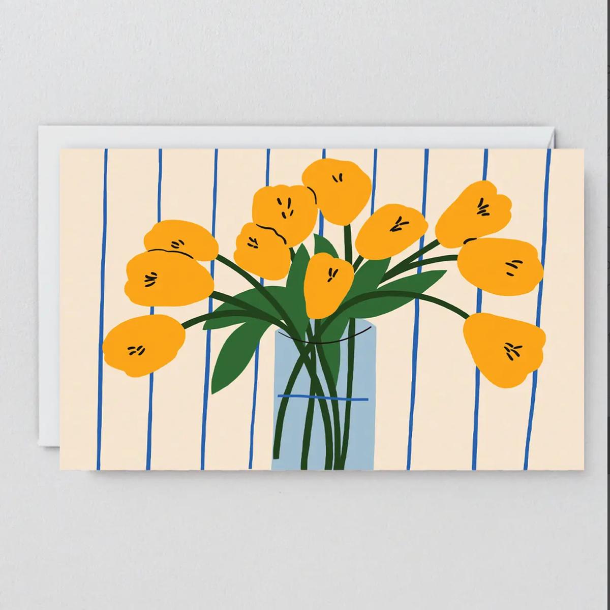 'Tulips' Greeting Card