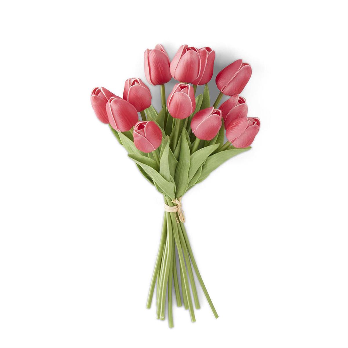 Real Touch Mini Tulip Bundle Rose Everlasting