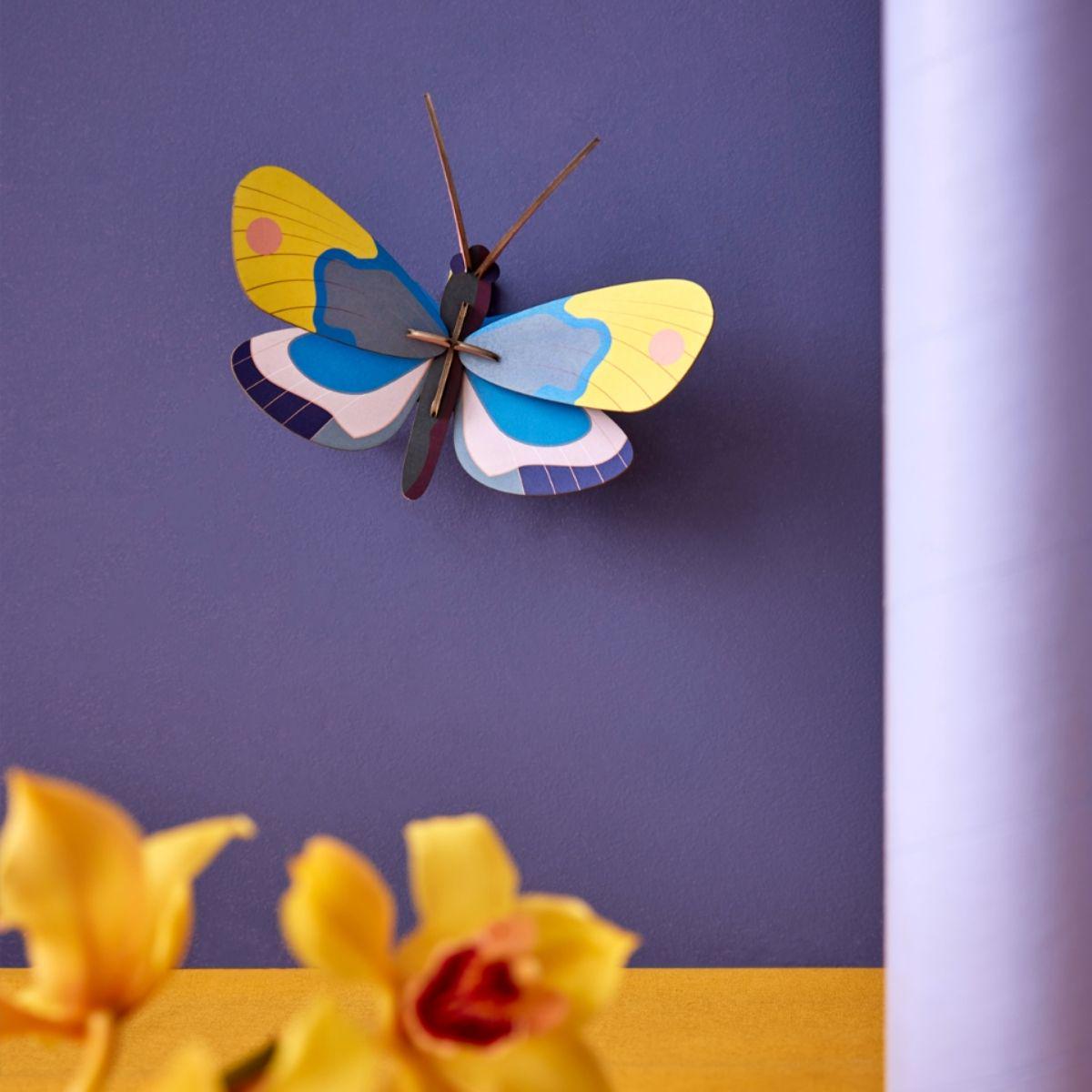 Yellow Monarch Butterfly
