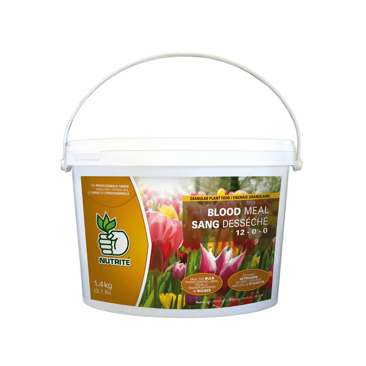 Nutrite Blood Meal 1.4kg Pail