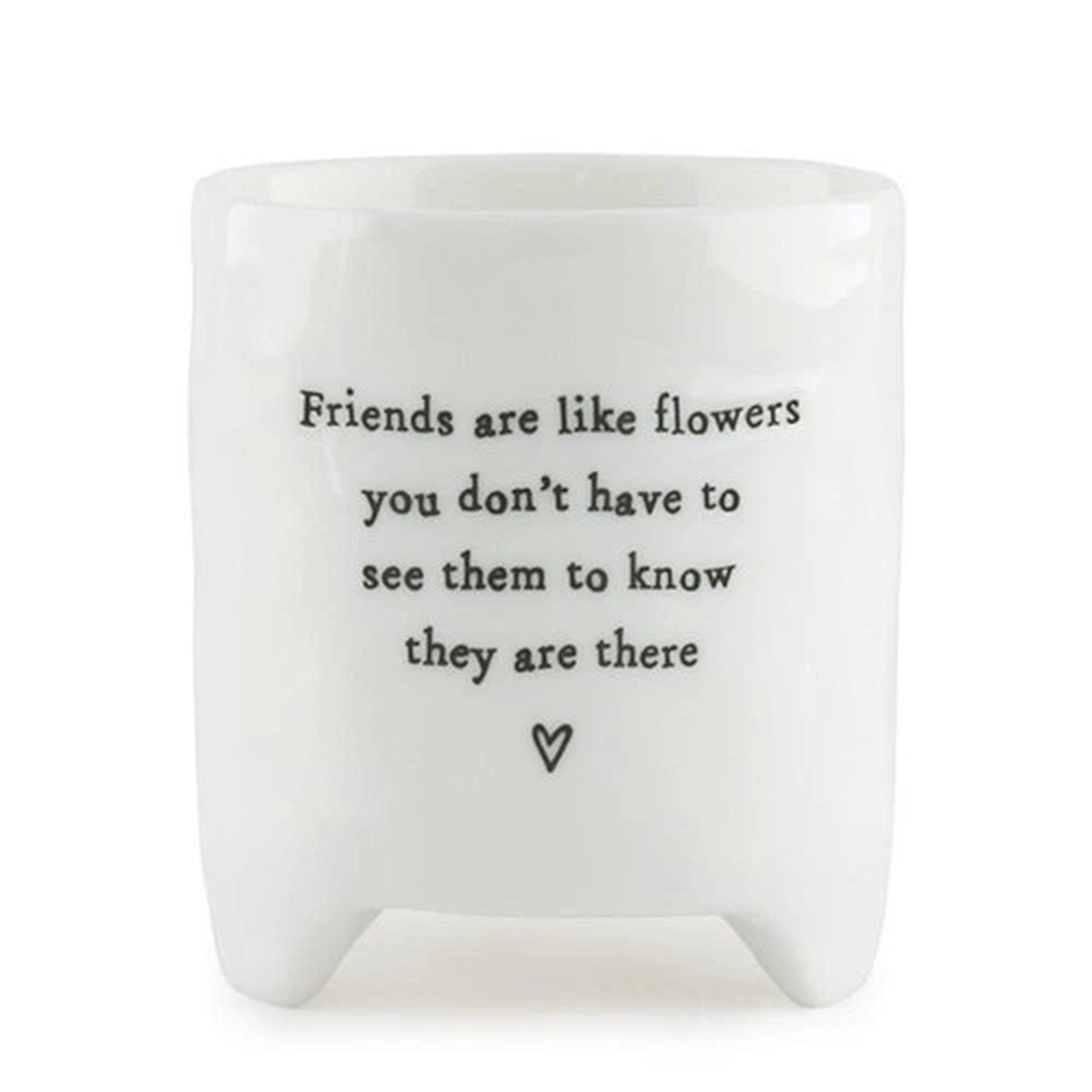 Small Plant Pot Indoor White Succulent Mini Porcelain Round Planter Friend Decor