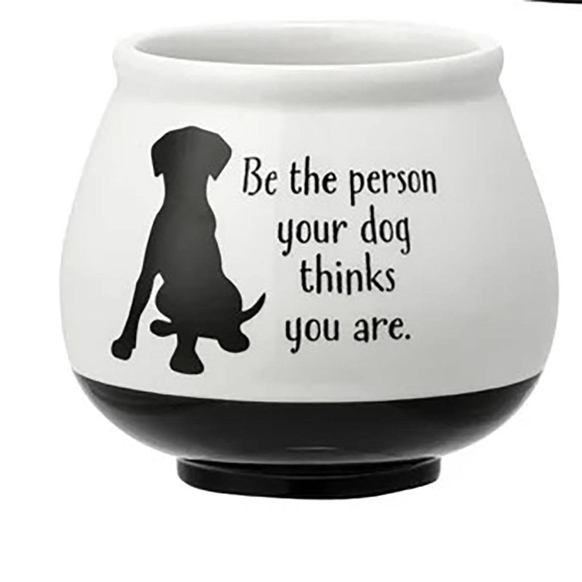 Dog Person Witty Animal Planter