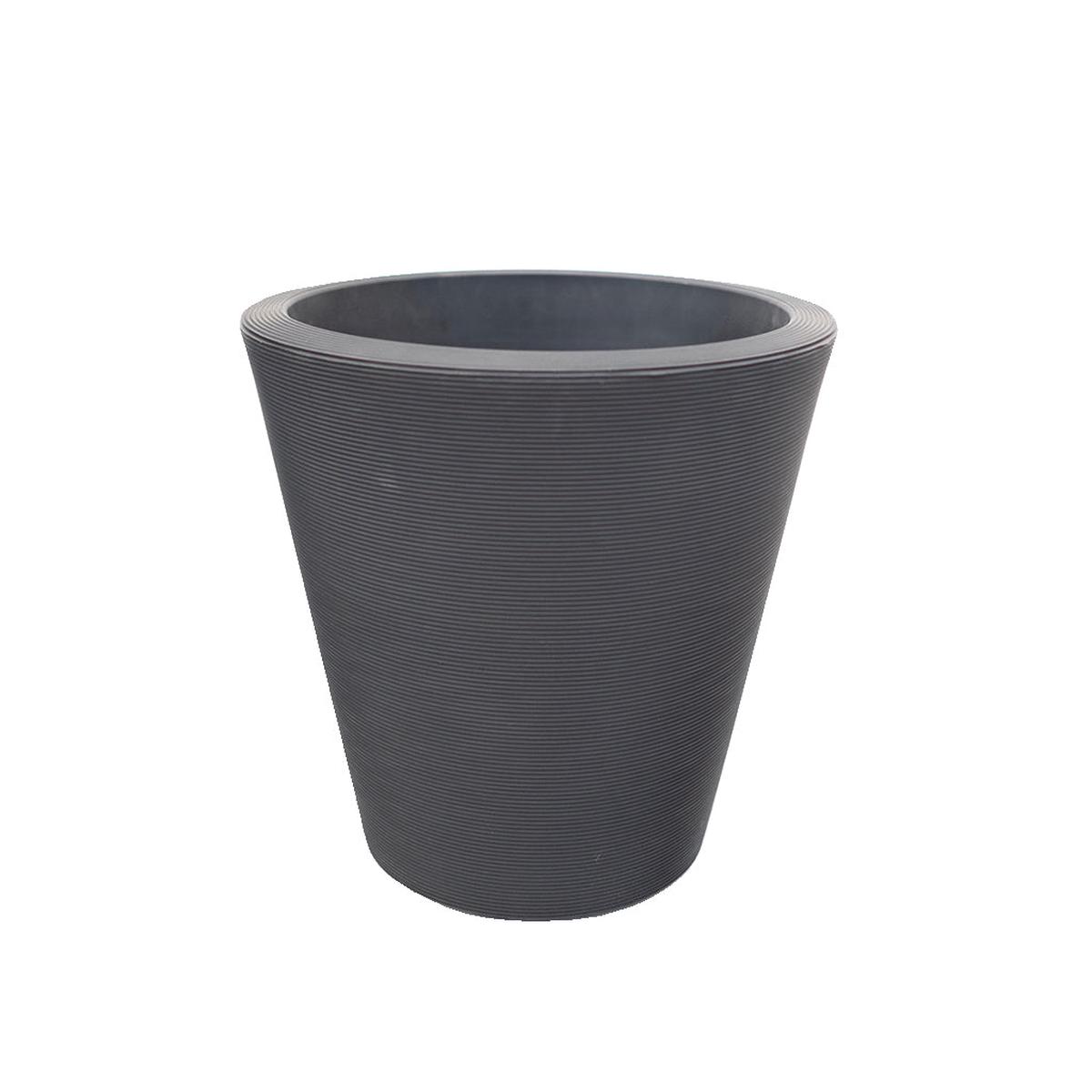 Madison Planter 16In Black