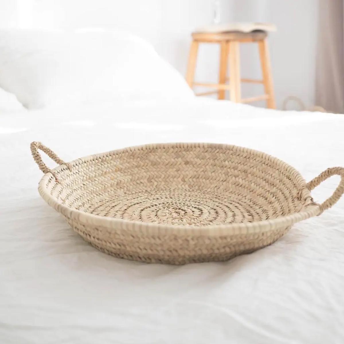 Moroccan Straw Bowl