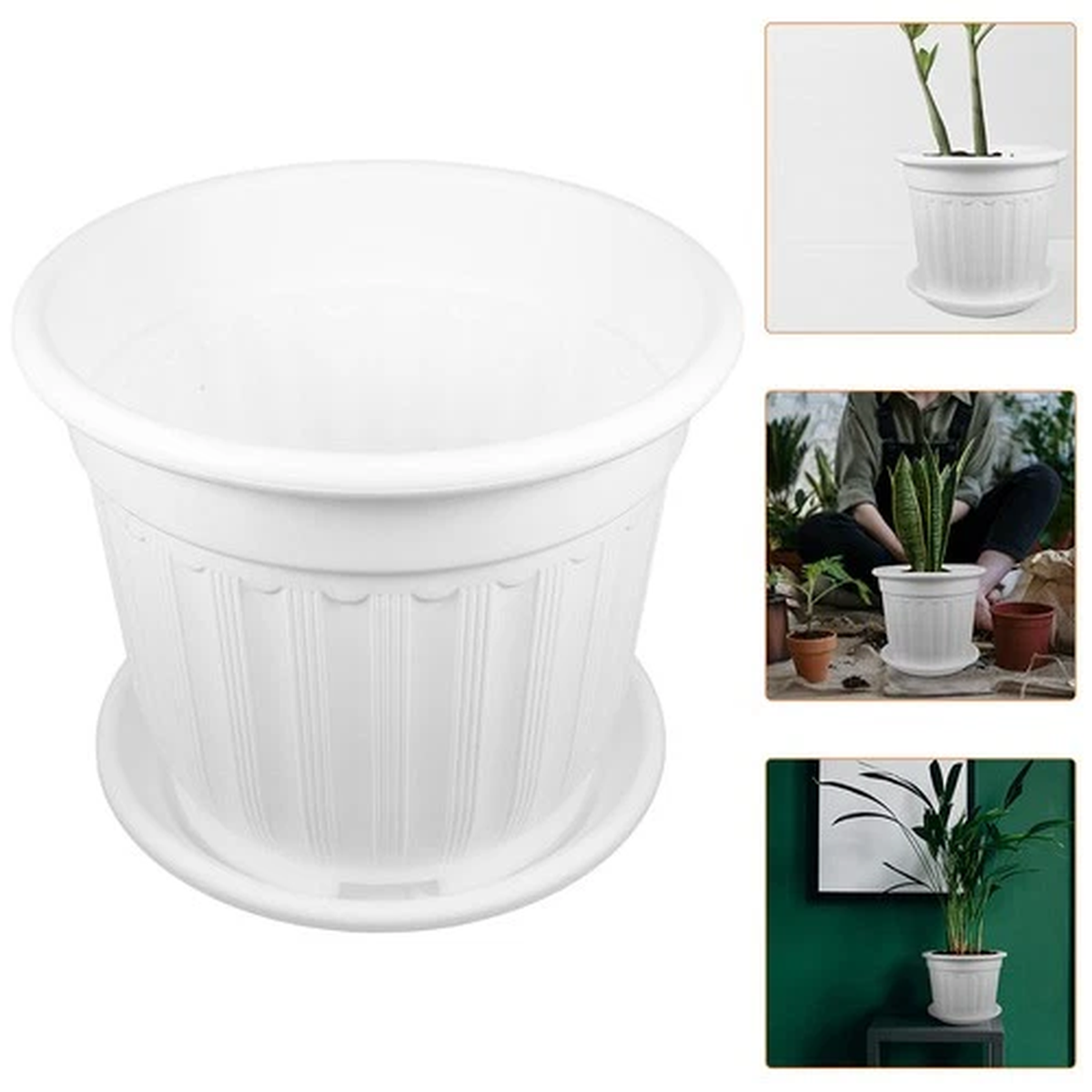 Small Plant Pot Outdoor Pots for Plants Multifunctional Flowerpot