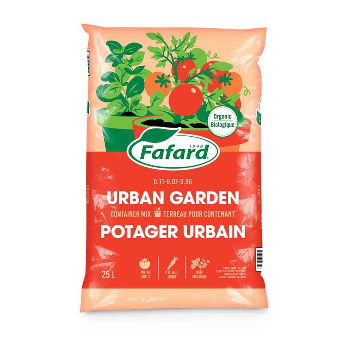 Fafard Urban Container Mix 25L 110/Skid