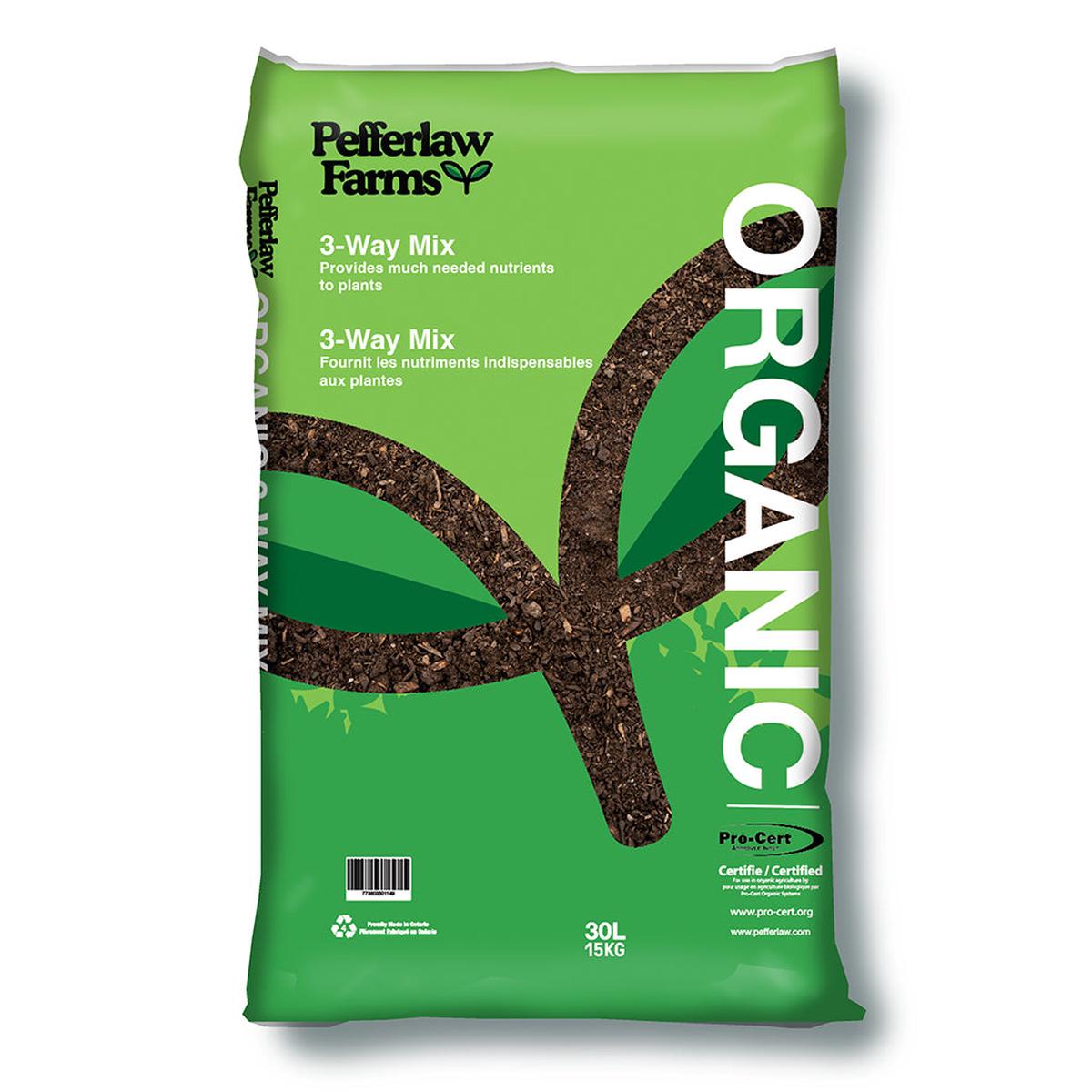 Pefferlaw Organic 3-Way Mix 30L