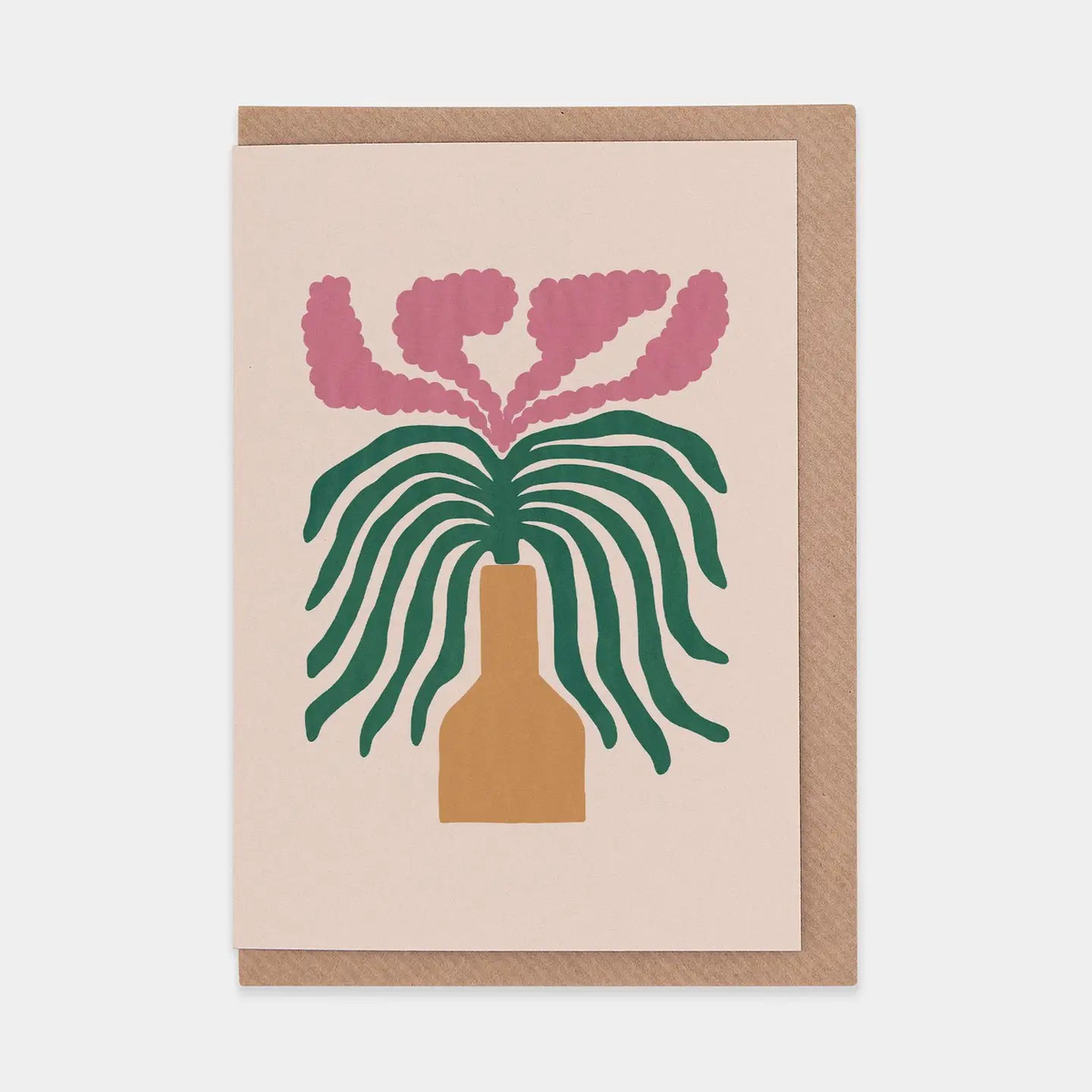 Ponytail Palm Greeting Cards