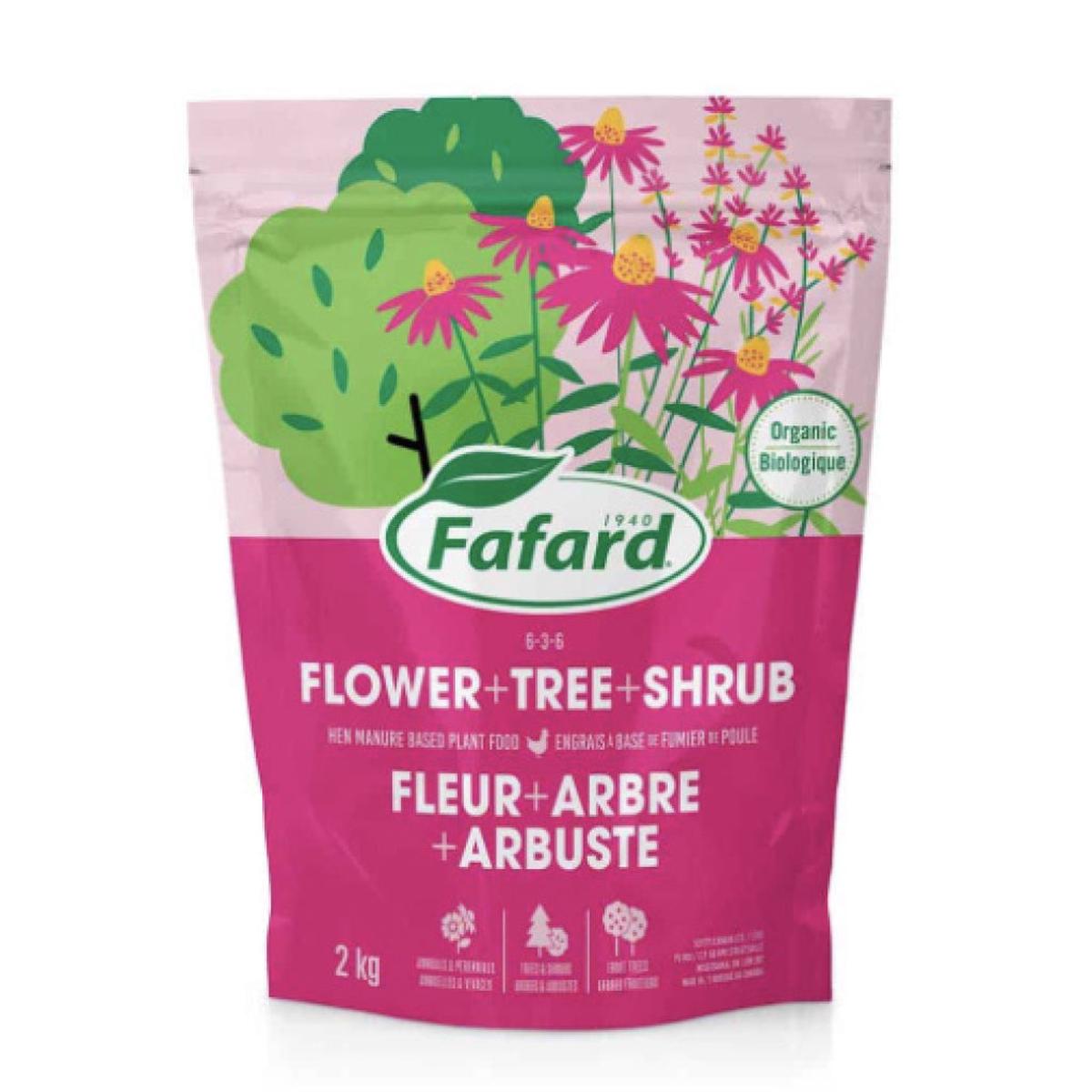 Fafard Natural Fertilizer for Flower, Tree, & Shrub 6-3-6 2kg