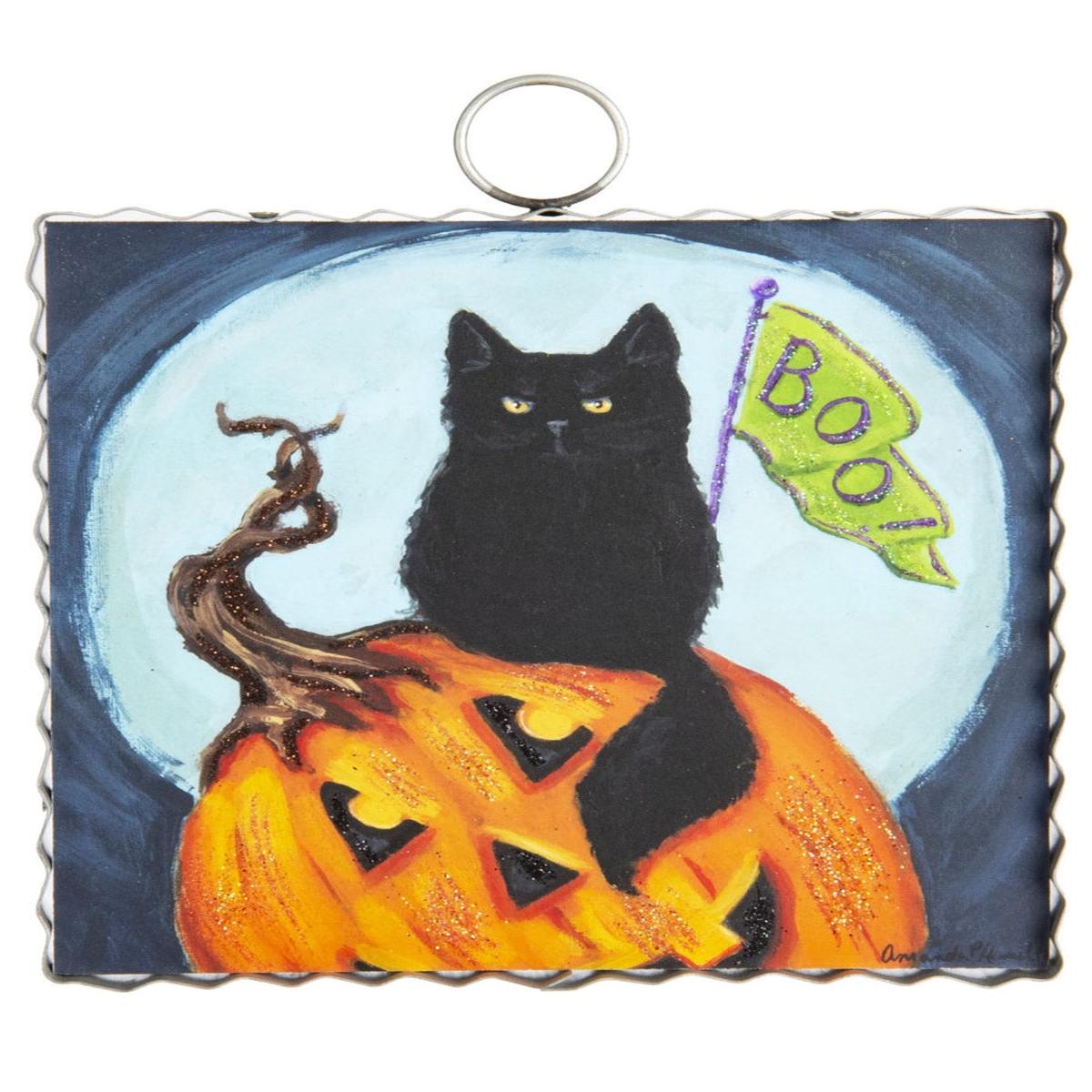 Boo Cat Print