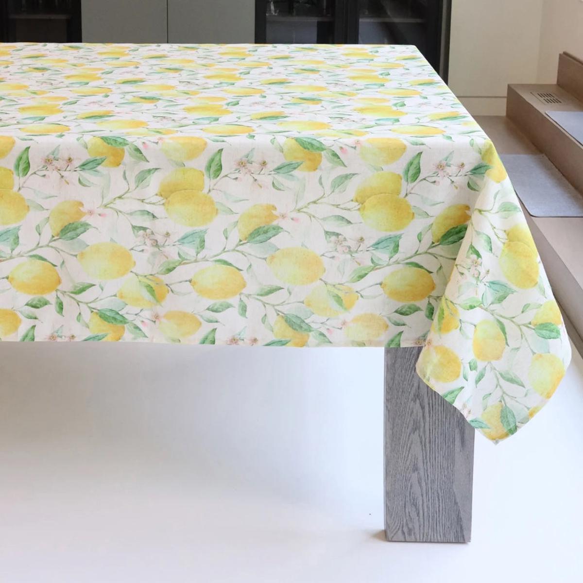 Fresh Lemon Tablecloth 60x120"