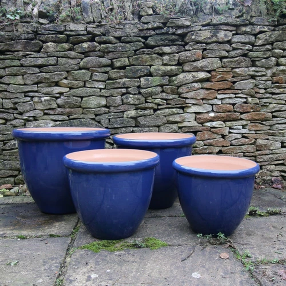 Garden Pots Outdoors Gloss Finish Outdoor Garden Pot For Plants & Flowers