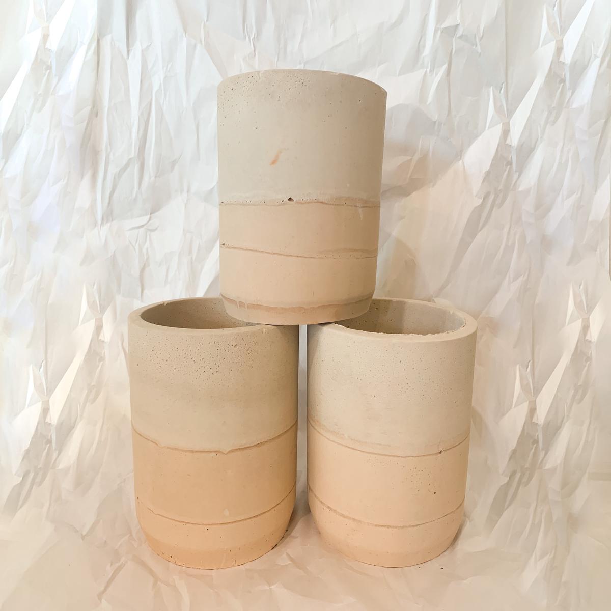 6" Clay Ombre Planter