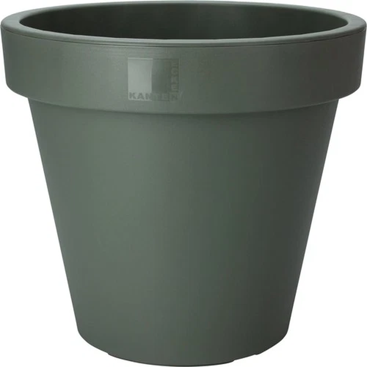 Green Large Plant Pot Round Outdoor Garden Flower Tree Plastic Planter 50cm 60cm