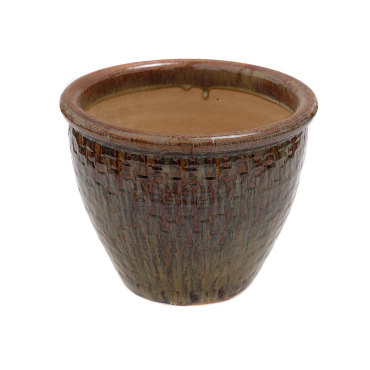 Travolta Collection 29.5Cm Burnt Barley Pot
