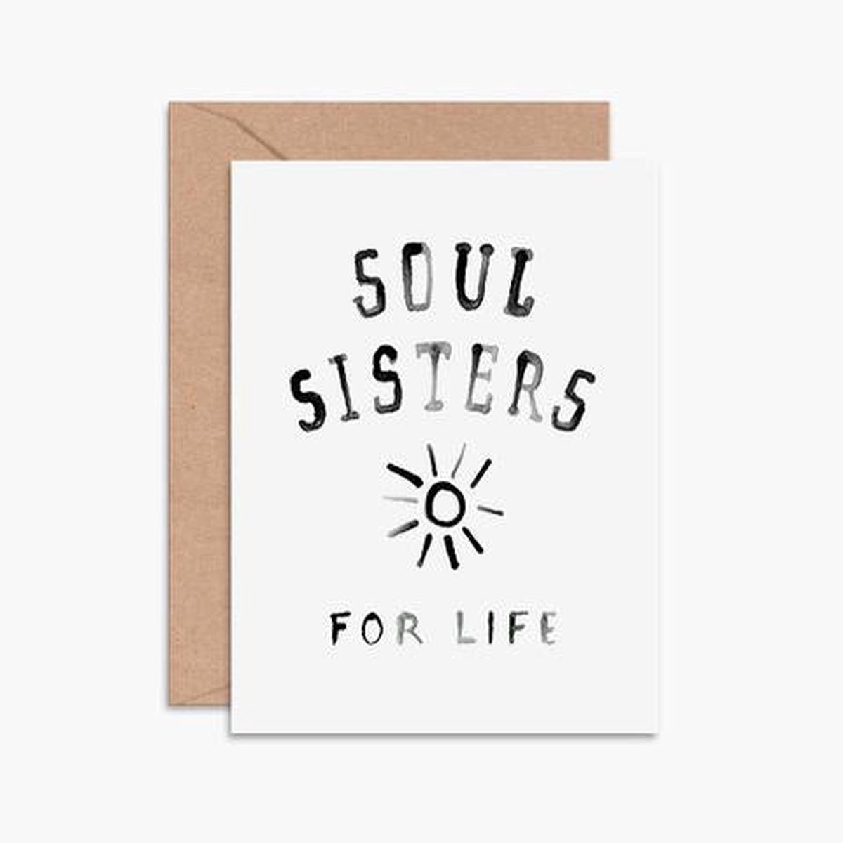 'Soul Sisters' Greeting Card