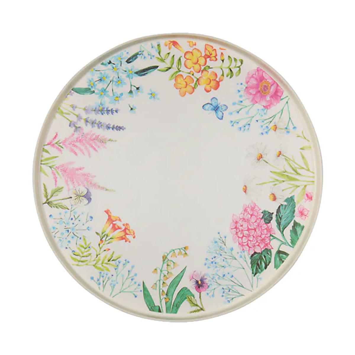 Maxwell & Williams Botanica Melamine Plate Set of 4 25cm