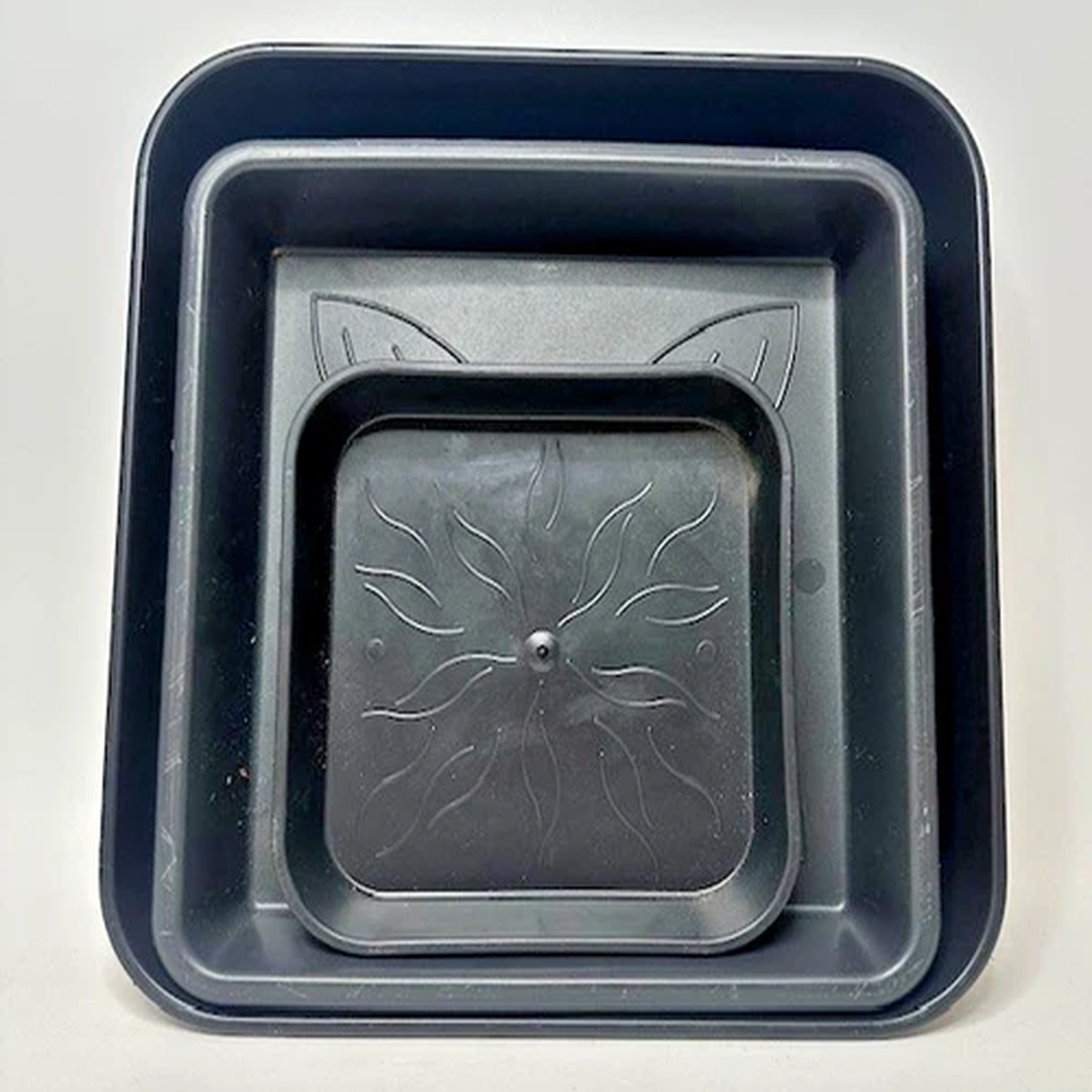 Square Plant Pot Saucers 17cm 25cm 29cm Drip Trays Hydroponics Grow Room