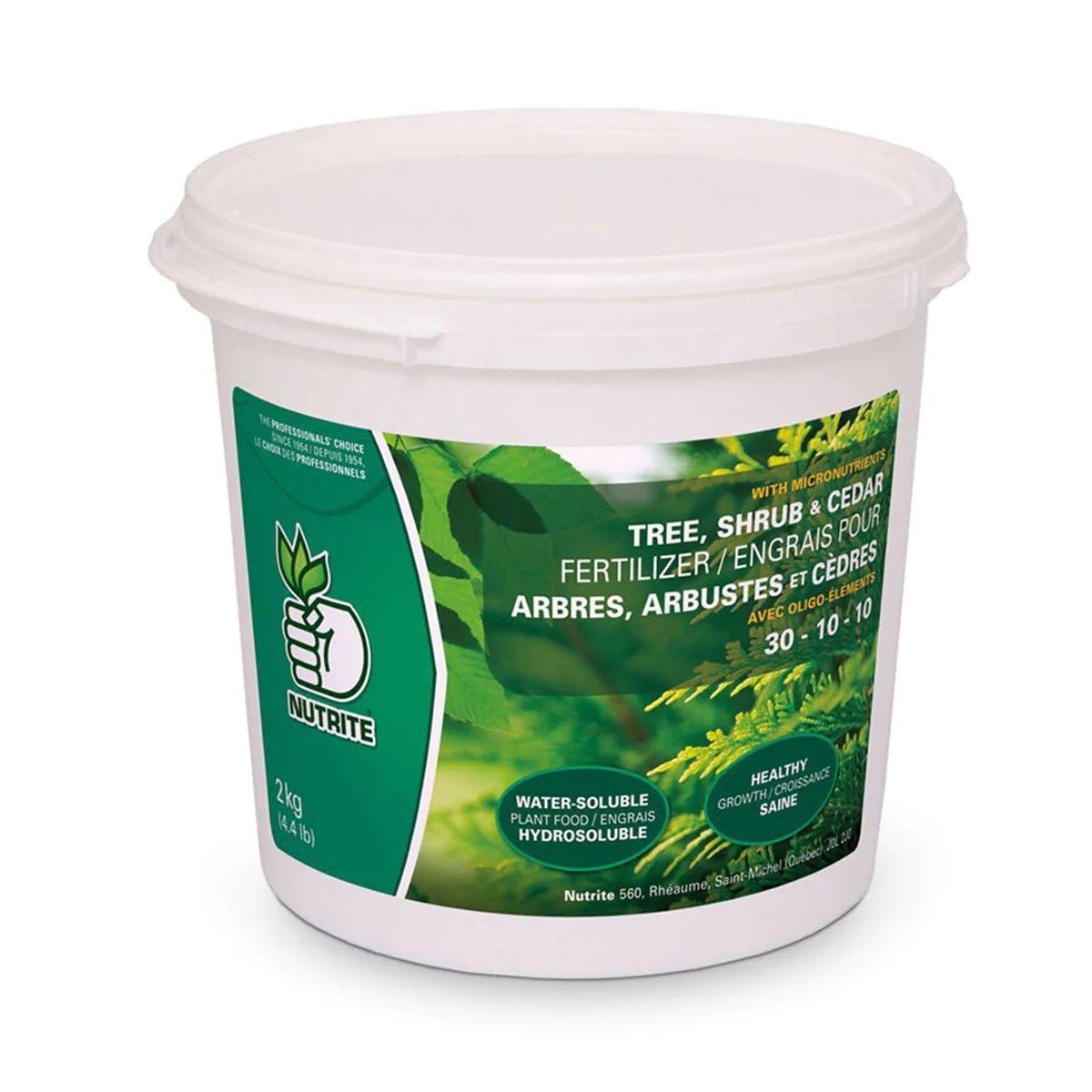 Nutrite Tree, Shrub & Evergreen 30-10-10 2Kg
