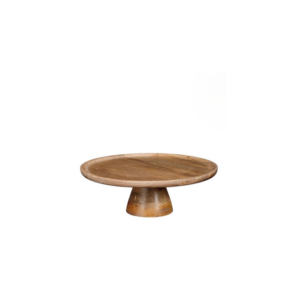Tallo Cake Stand 10x30cm Light Brown