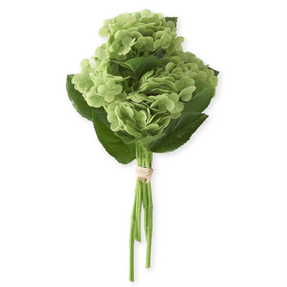 Real Touch Hydrangea Bundle 13" Green Everlasting