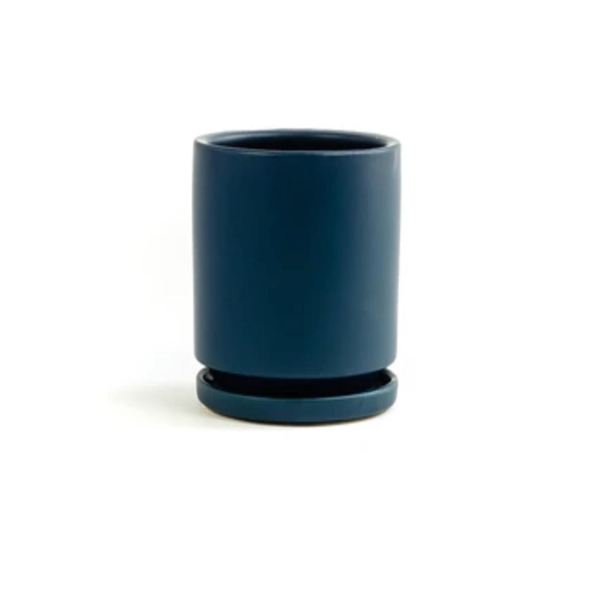 8.25" Gemstone Planter - Midnight Blue