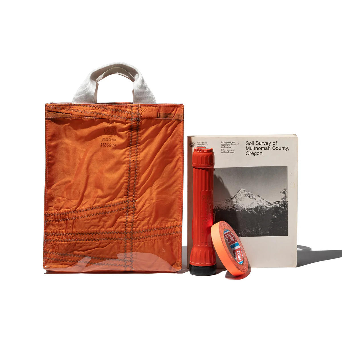Covered Parachute Document Bag by Puebco