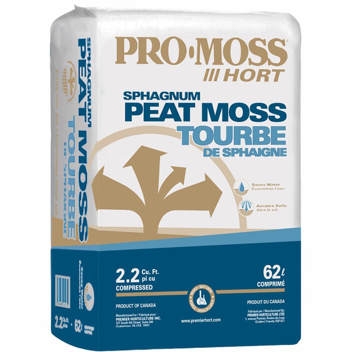 Peat Moss - Pro-Moss 2.2 cu ft.