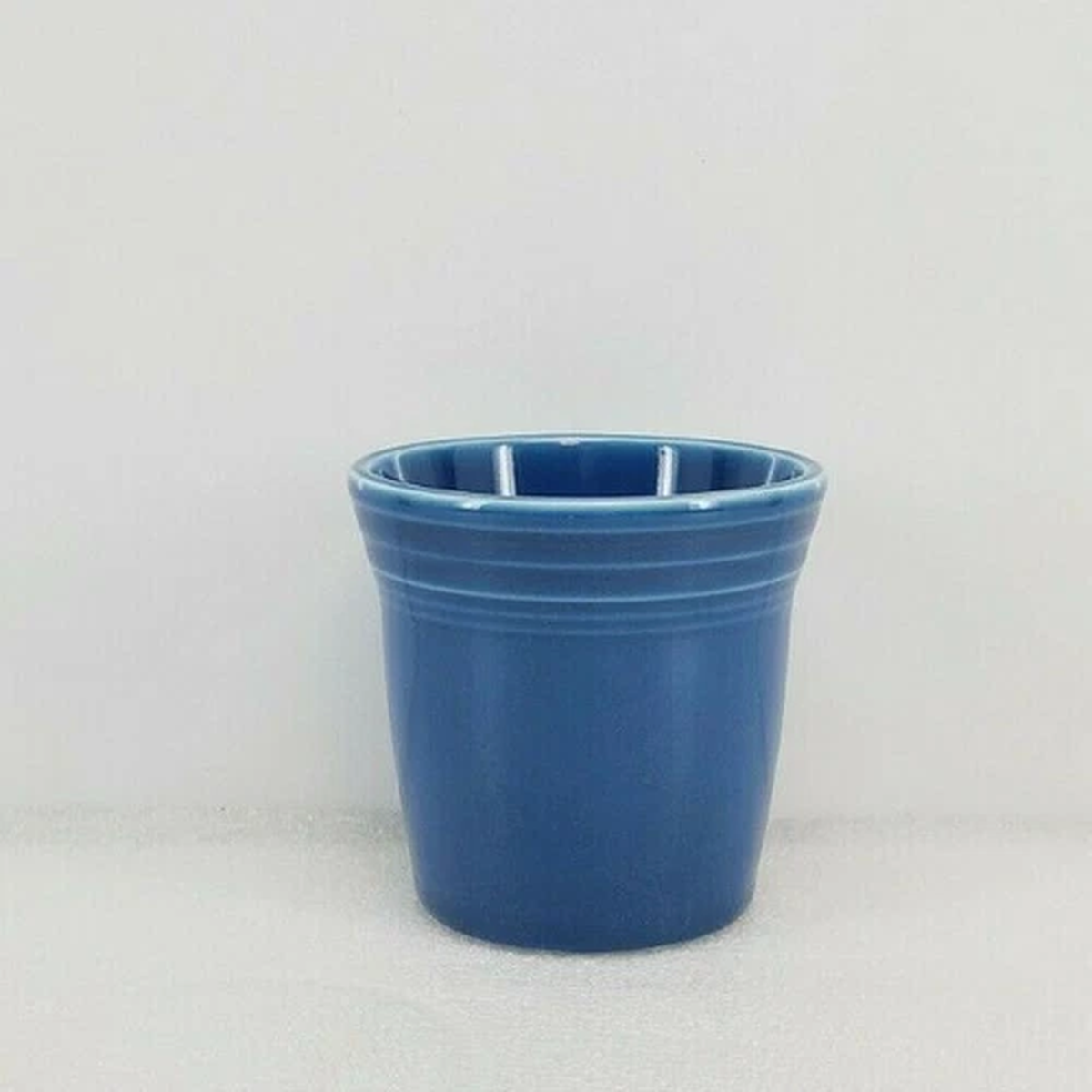 FIESTA WARE flower POT lapis blue 3.5" NEW