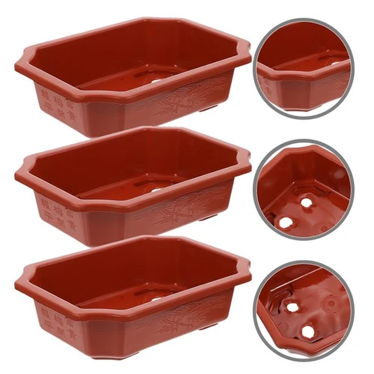 6 Pcs Flower Pot Gardening Decoration Multi-purpose Functionality