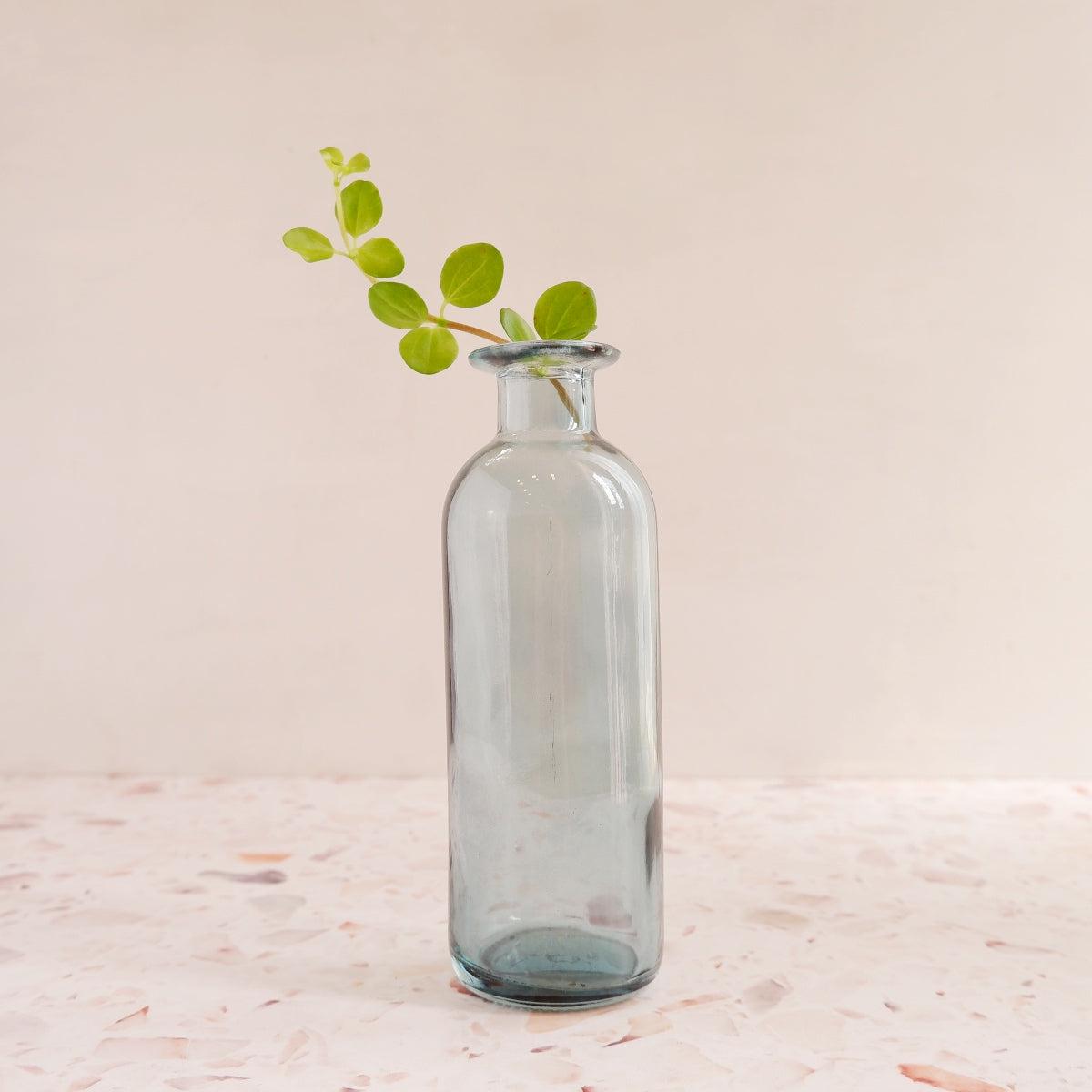 Glass Vase - Teal