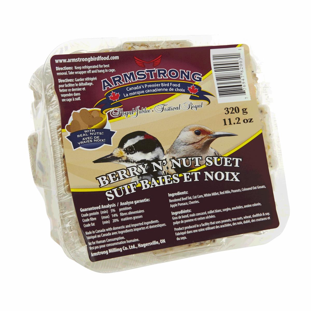 Royal Jubilee Berrynut Suet 320g