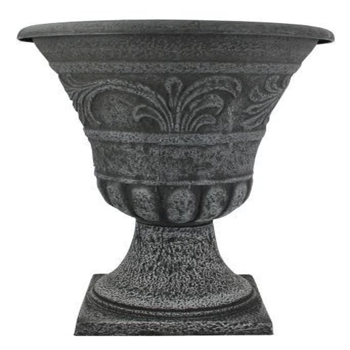 Stone Look Large Plant Pots Outdoor Garden Patio Urn Stand Round Tall Planters