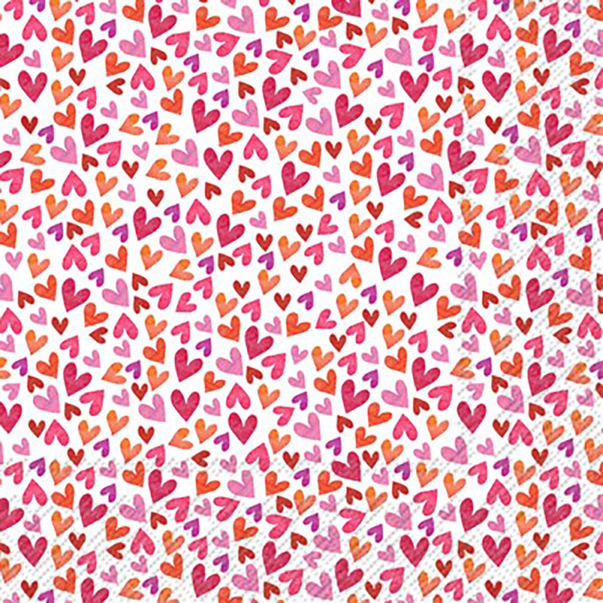 Lots Of Hearts Lunch Napkin