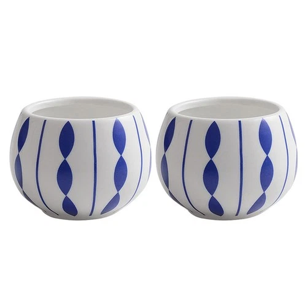 2pcs Ceramic Succulent Plant Pot Flower Pot Container Planter Bonsai flower pot