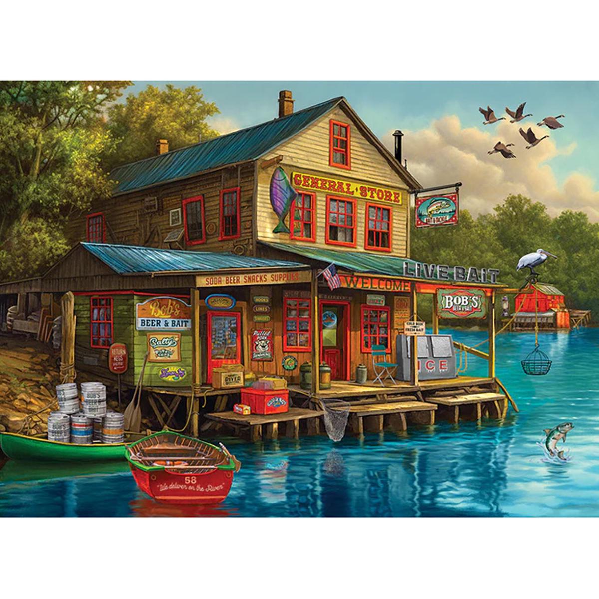 Bob's Beer & Bait 1000pc Puzzle