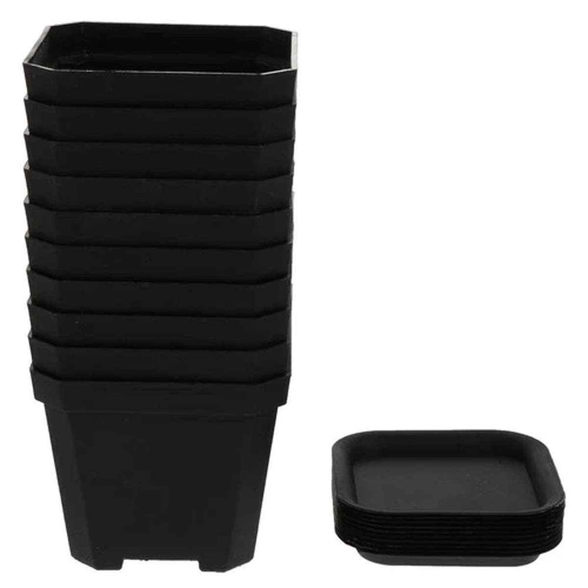 10 Pcs Practical Mini Flowerpots Bonsai Pot Flowerpot Flowerpot