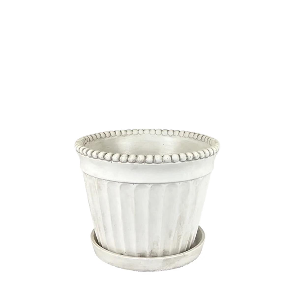 Indra Pot White