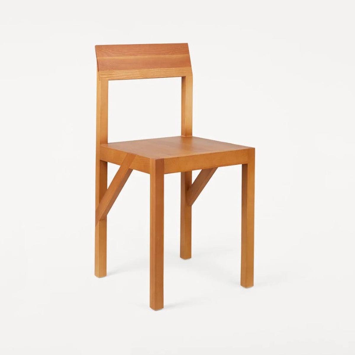 PRE-ORDER | Bracket Chair | Warm Brown Pine by FRAMA