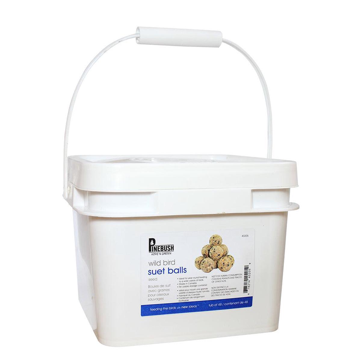 Seed Suet Balls Tub Of 48