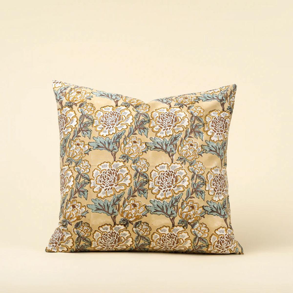 Lirien Block Print Pillow 20x20"