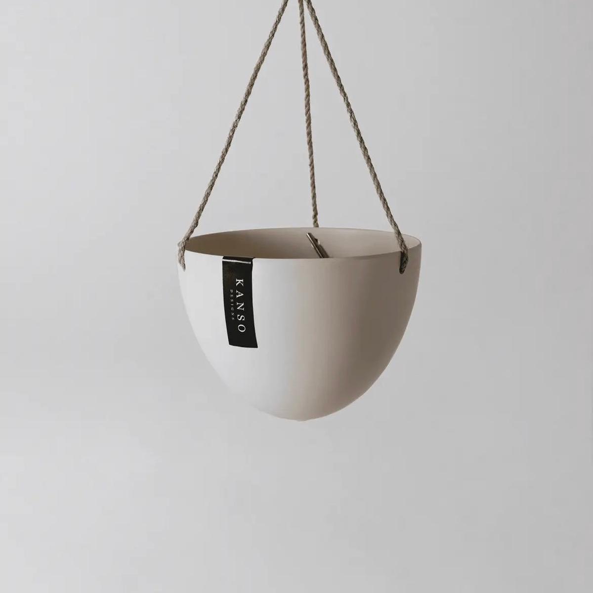 8 Upcycled Hanging Planter with Drainage Hole & Plug