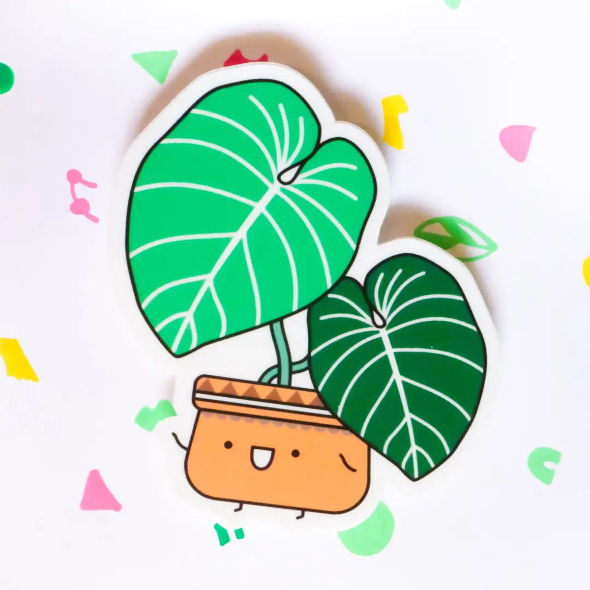 Philodendron Gloriosum Vinyl Sticker